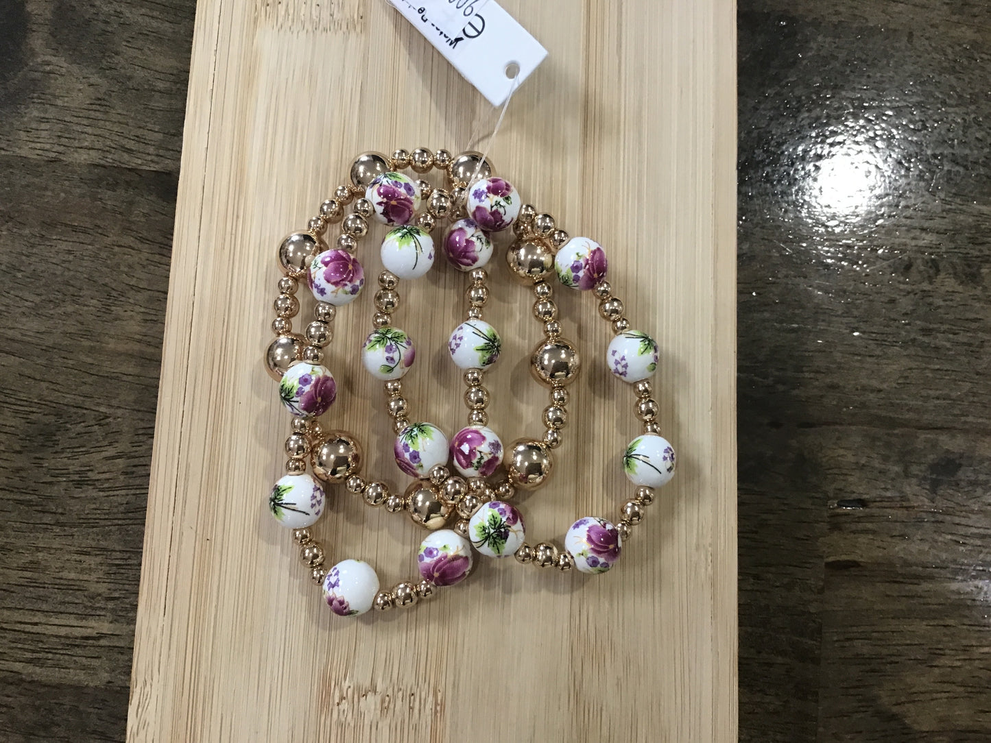 Floral Bracelet Set
