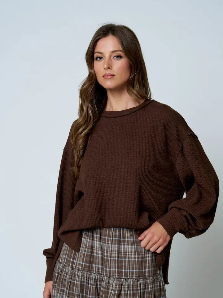 Textured Anna Long sleeve