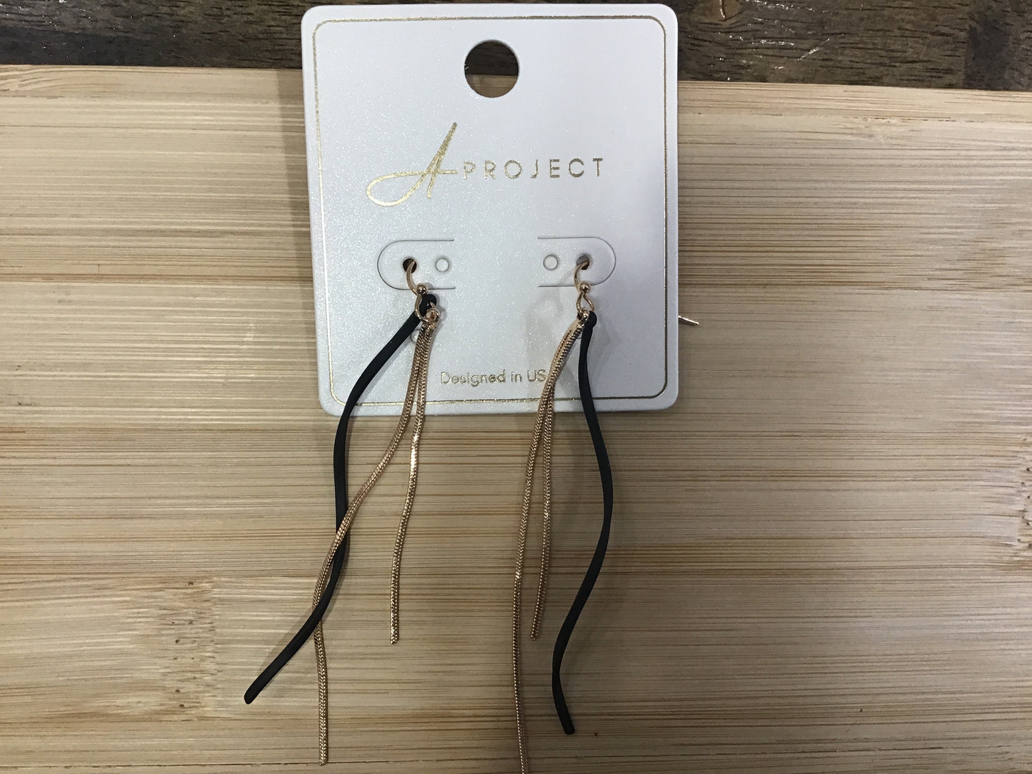 Wavy Dangle Earrings