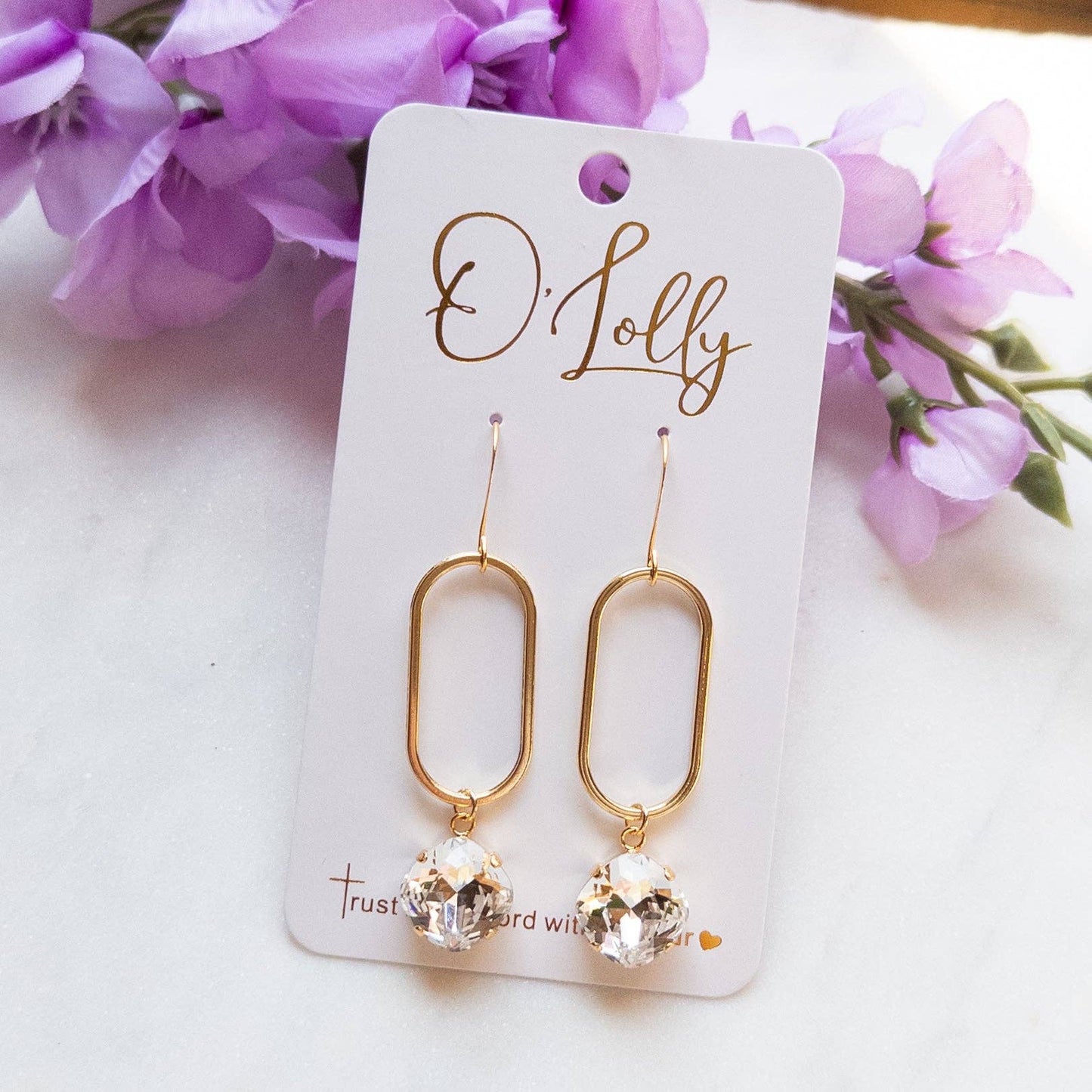 Gold Open Oval