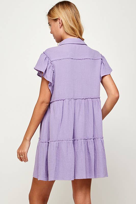 Over The Moon Babydoll Dress