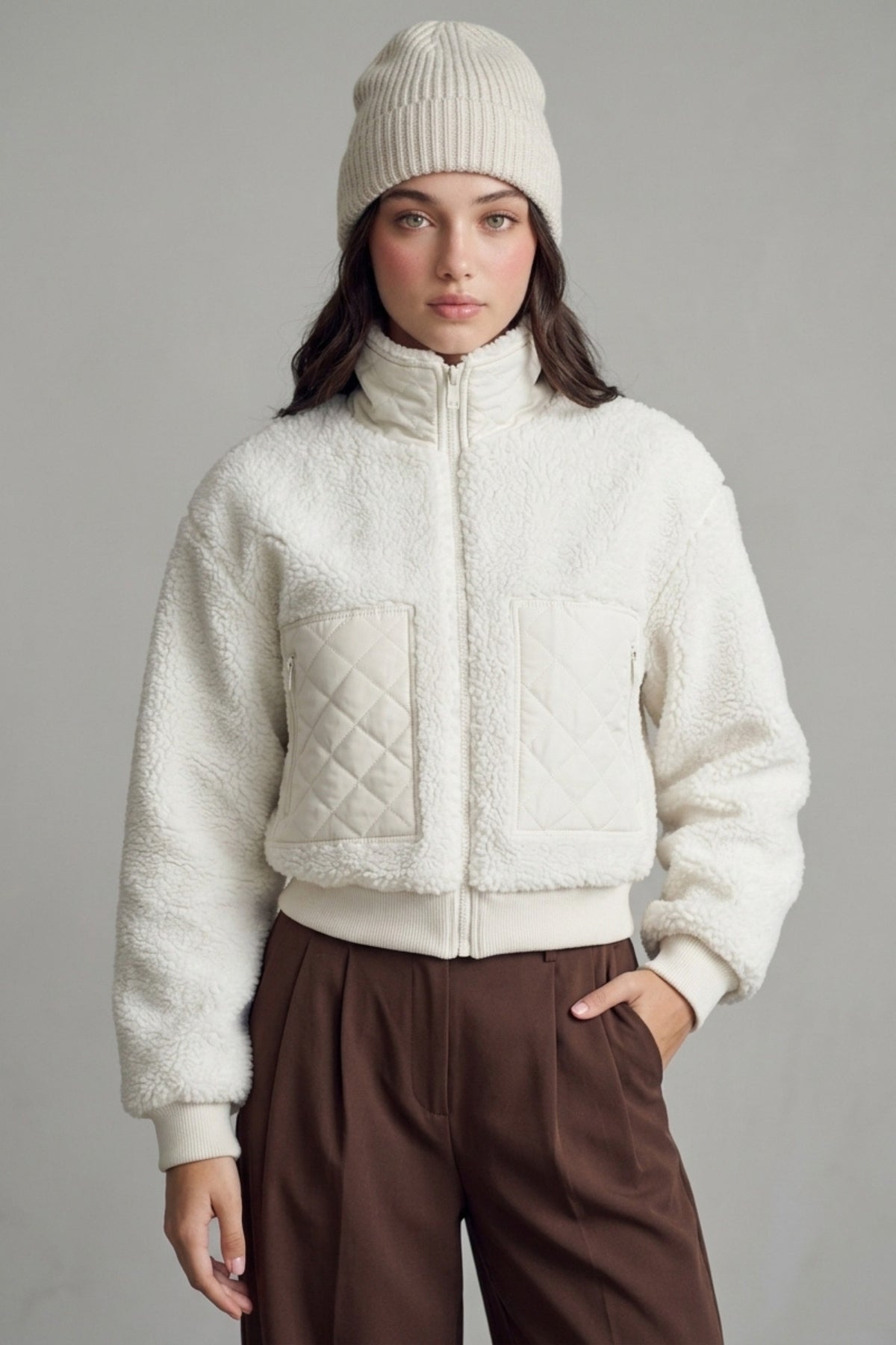 Sherpa Bomber Jacket
