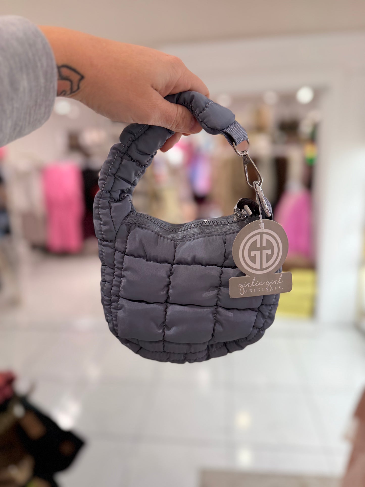 Girlie Girl Mini Puffer Purse
