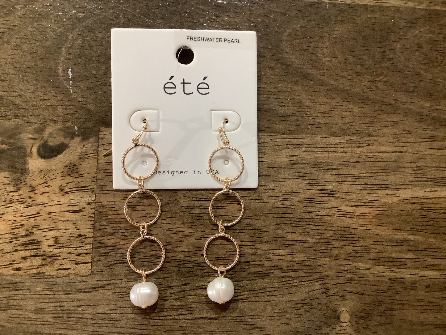 Pearl Link Earrings