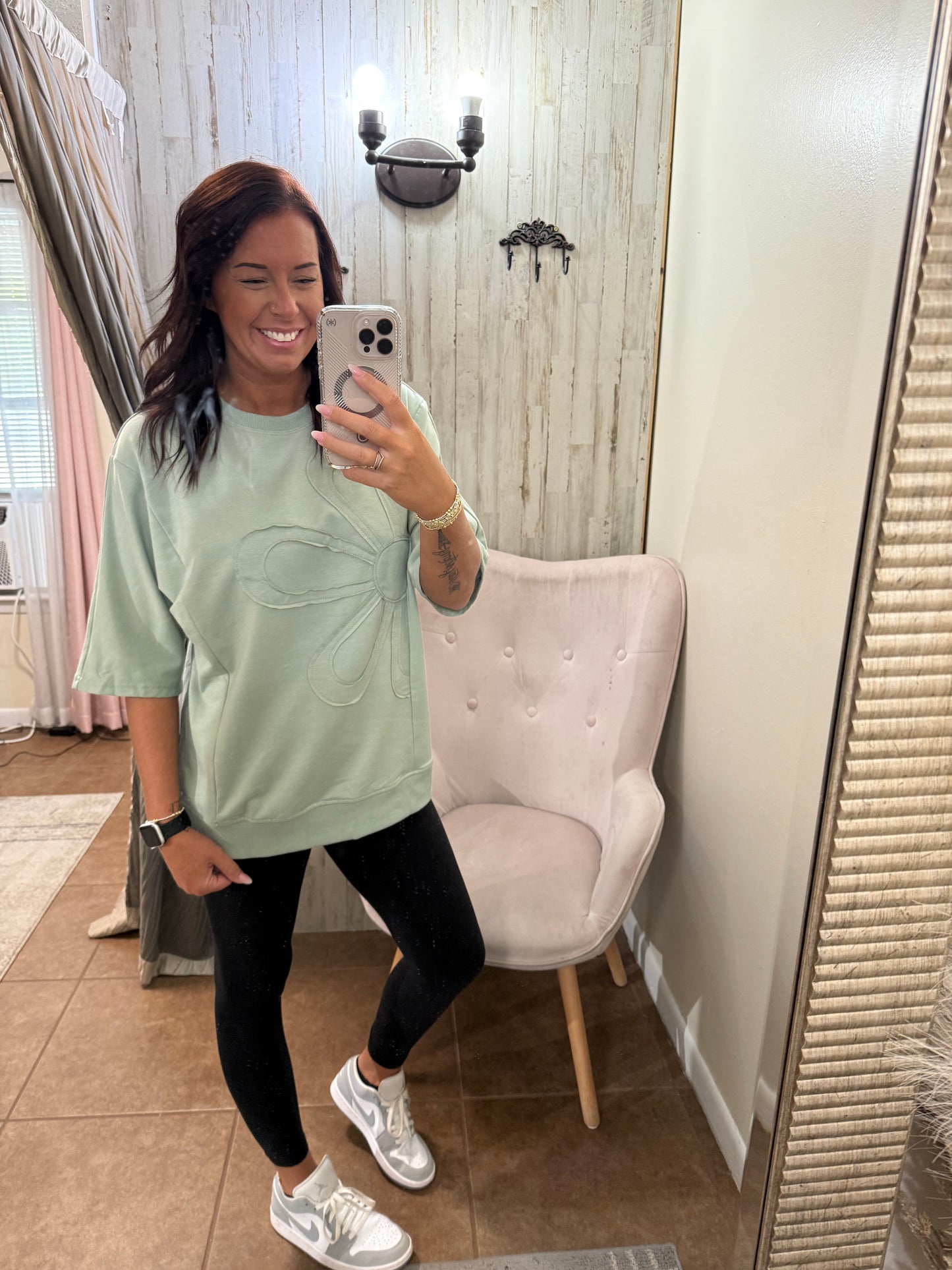 Casual Flower Top