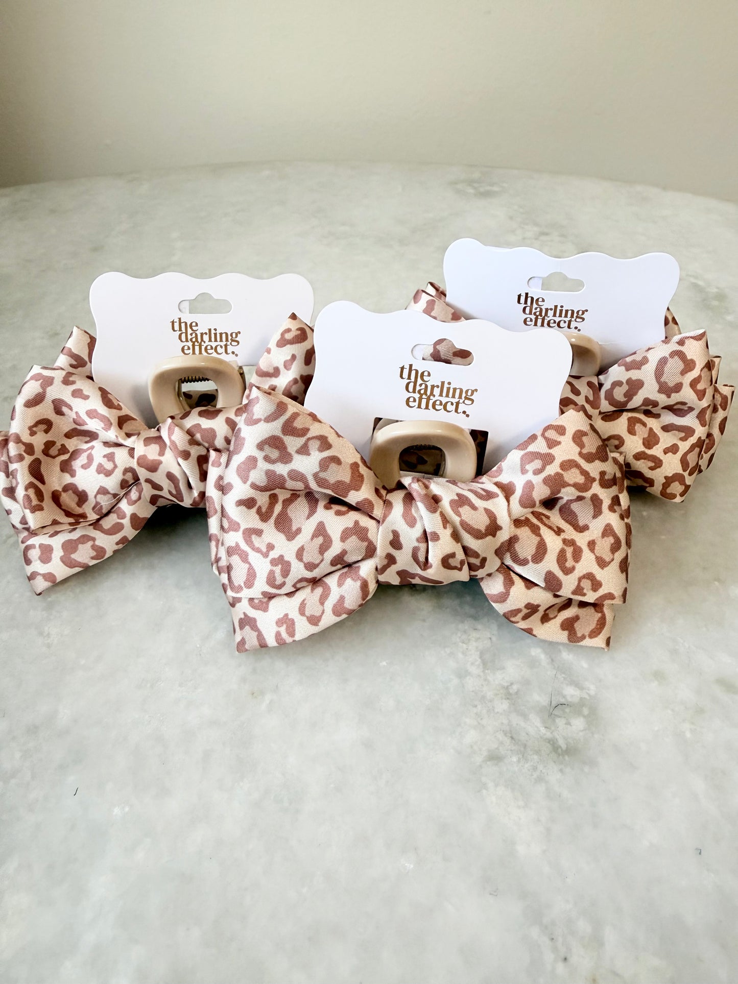 The Darling Effect Mini Bow Clips