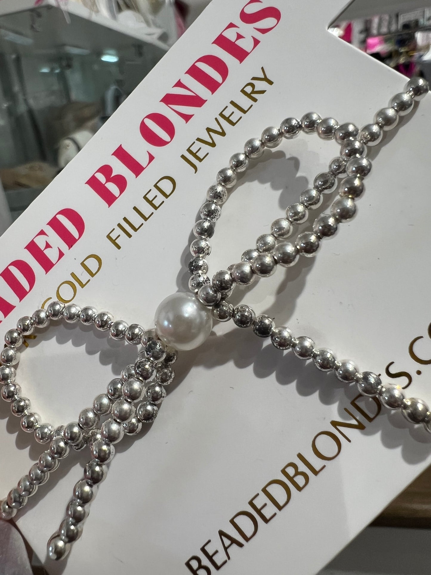 Silver Bow Bracelet