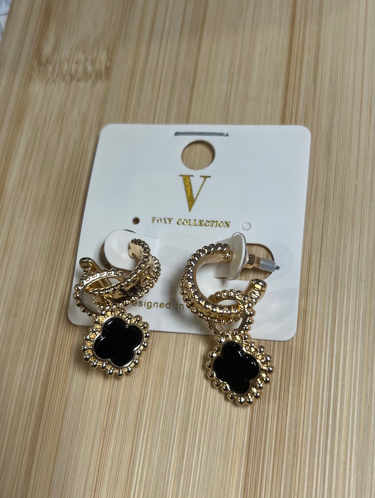 Black Clover Earrings