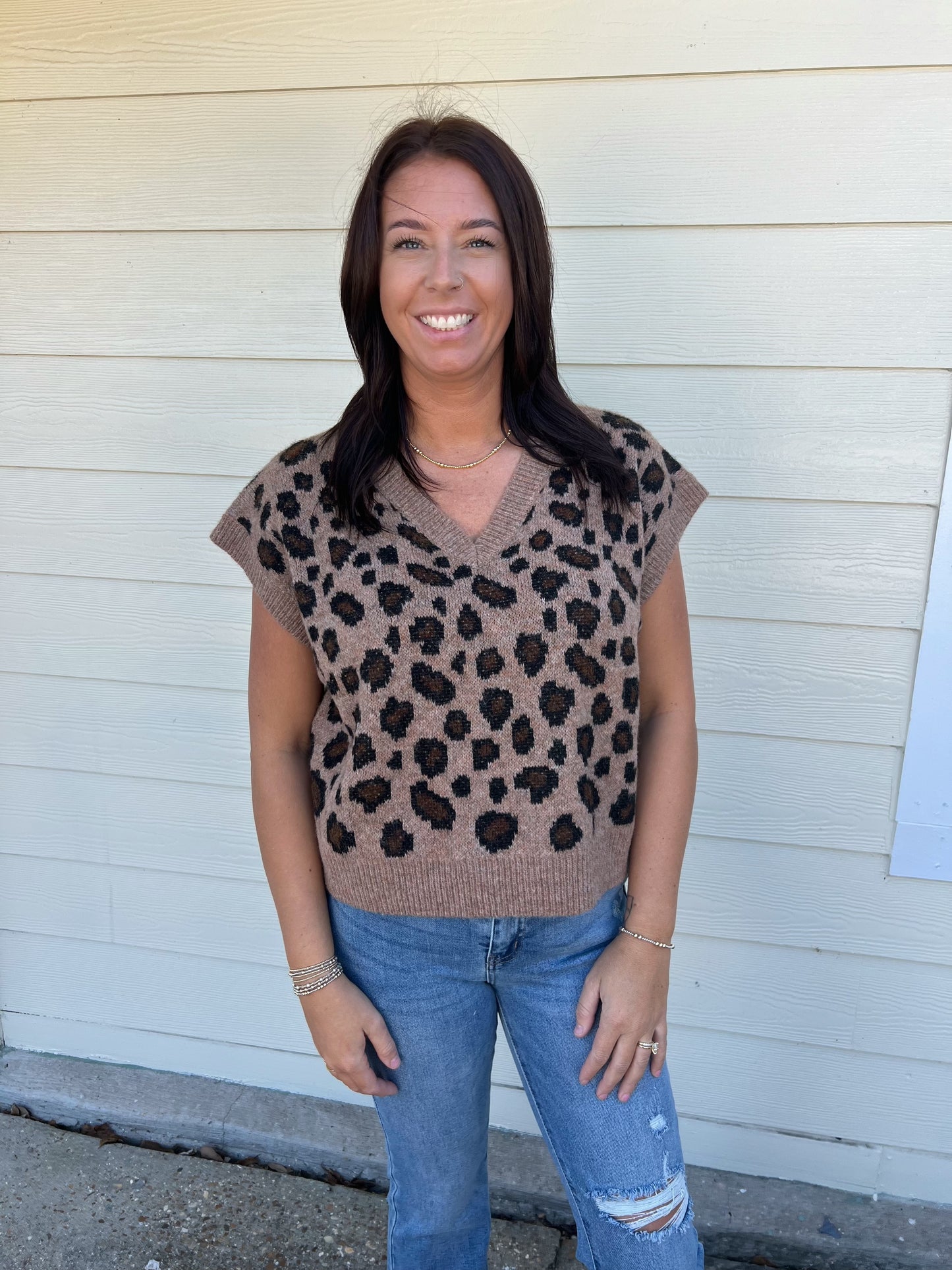Kameron Sweater Vest Top