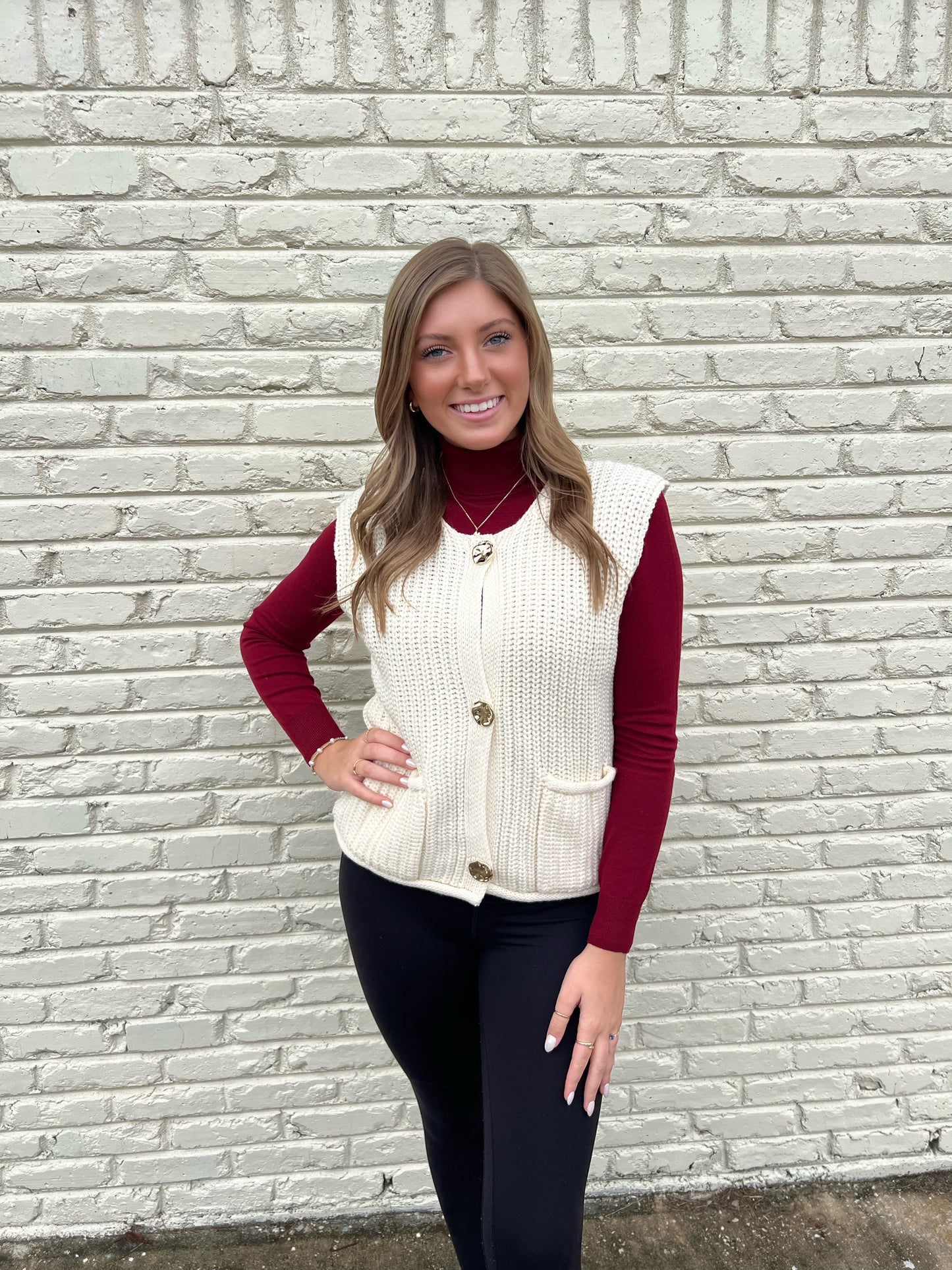 cutesy sweater vest
