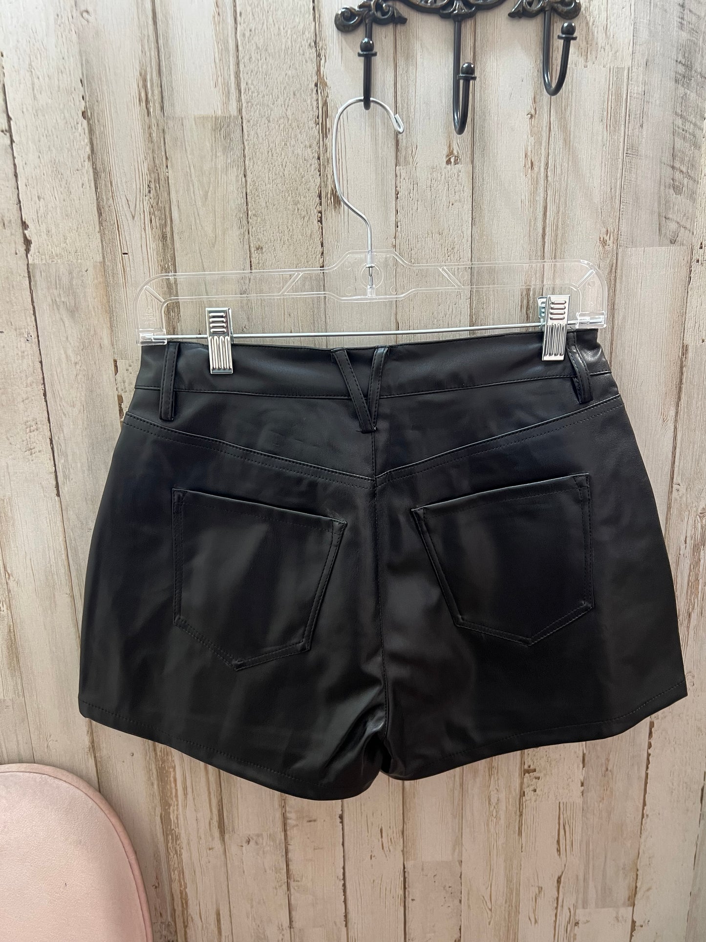 Evelyn Leather Shorts