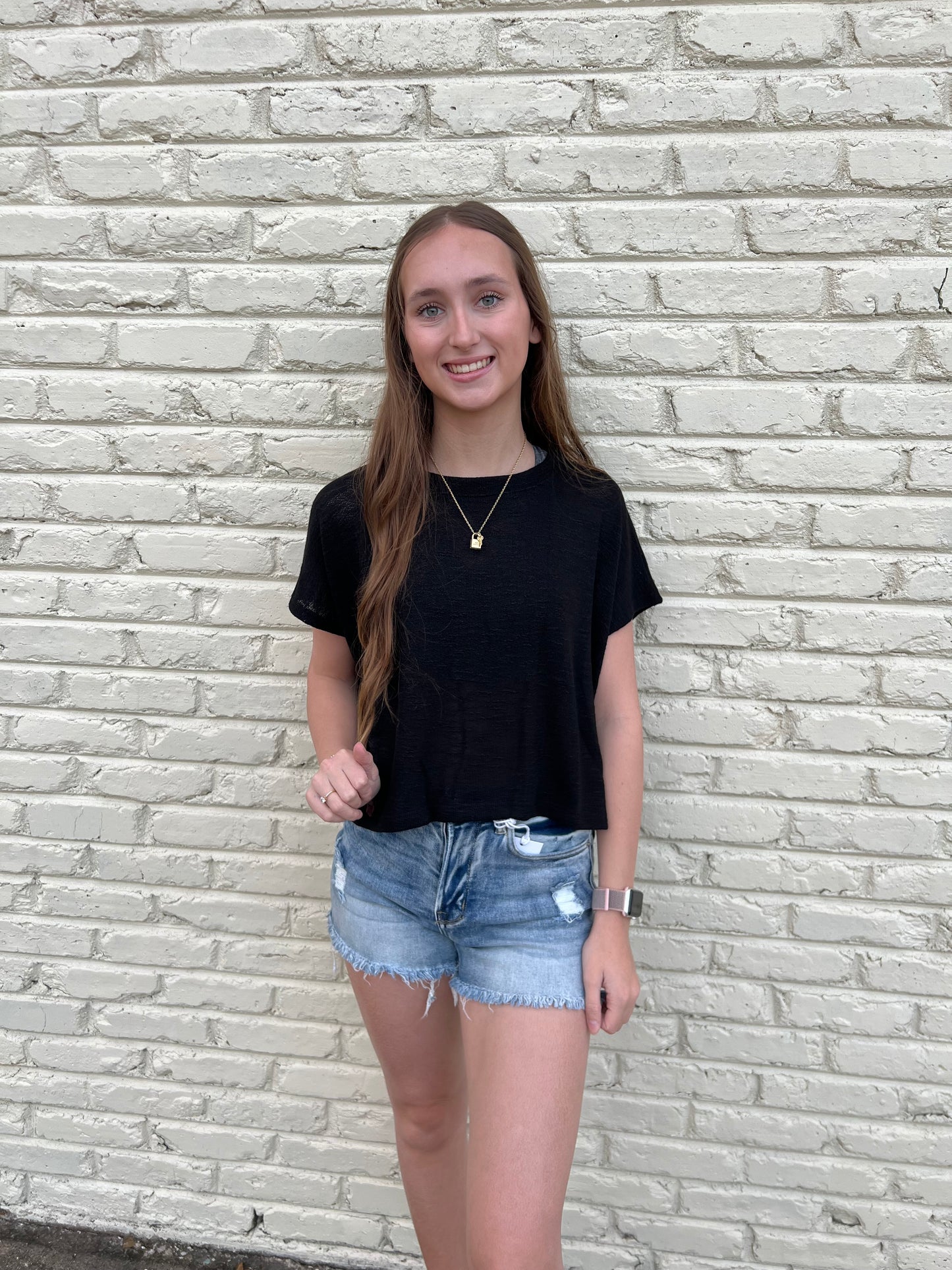 Jessie Cropped Tee