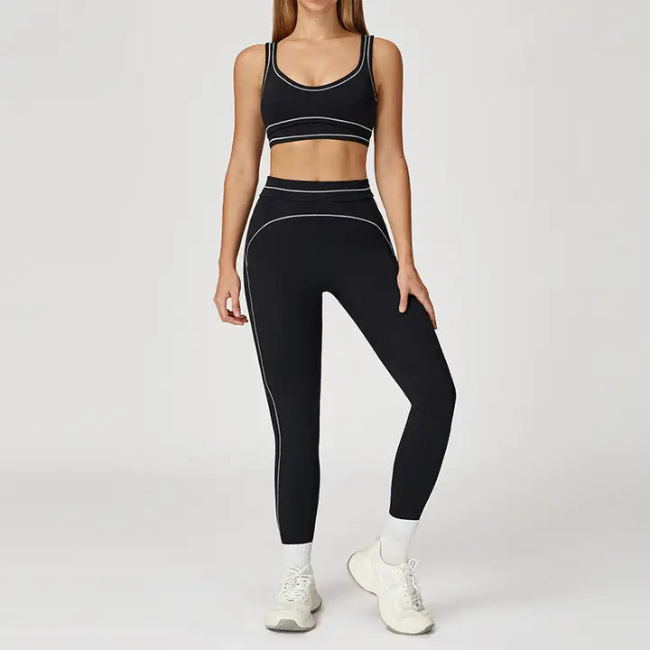 Color Block Sports Bra