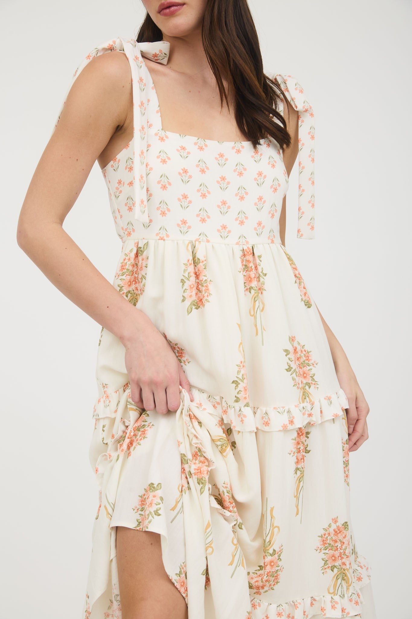 Lalaine Floral Dress