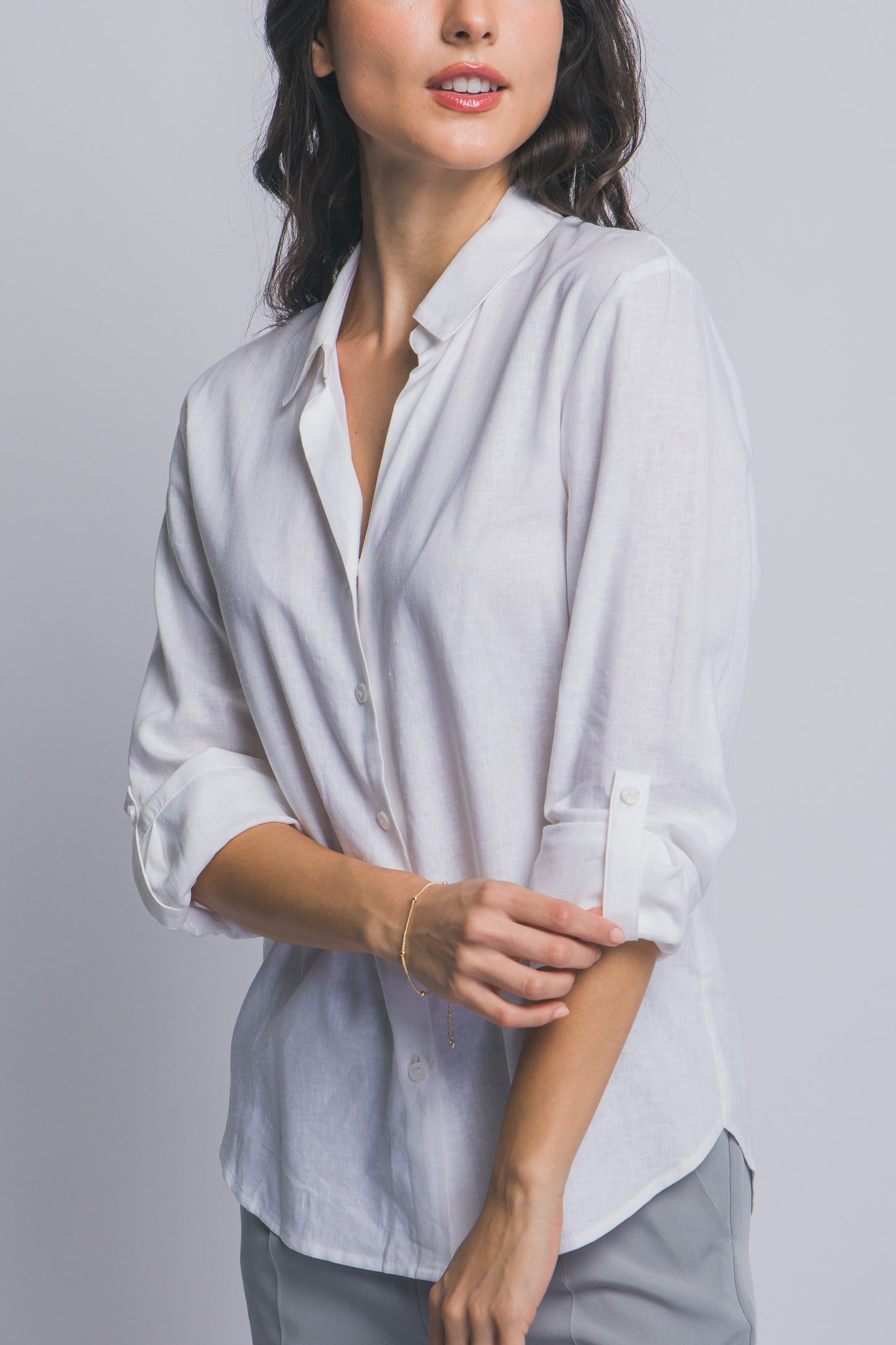 Sun Chaser Linen Button Down