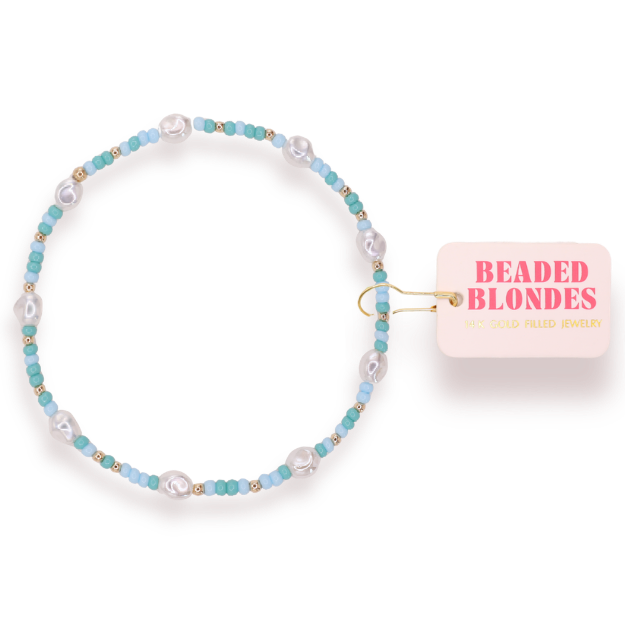 Poolside Sprinkle Pearl Anklet