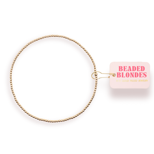 2MM Gold Anklet