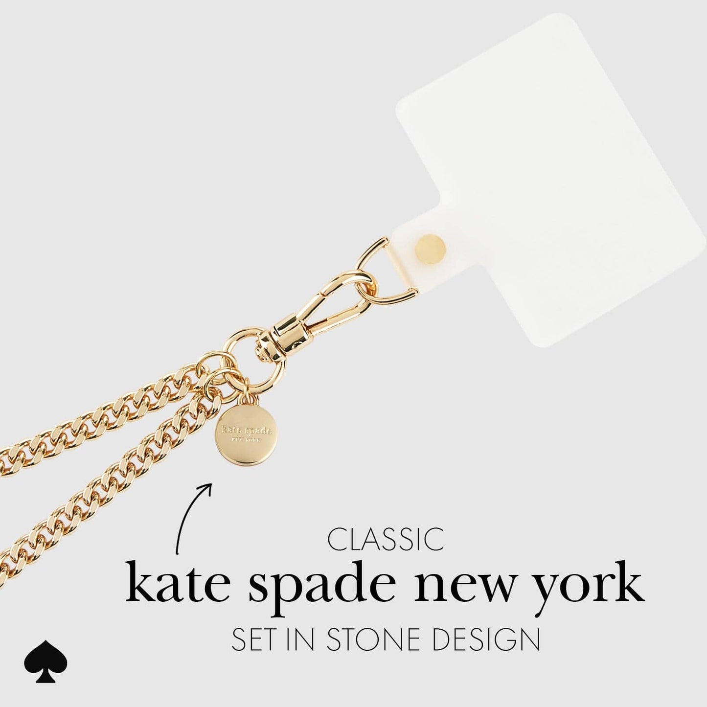Kate spade new york Crossbody Chain Set in Stone