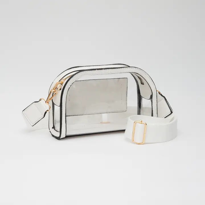 Game Day Stadium Clear Crossbody Bag