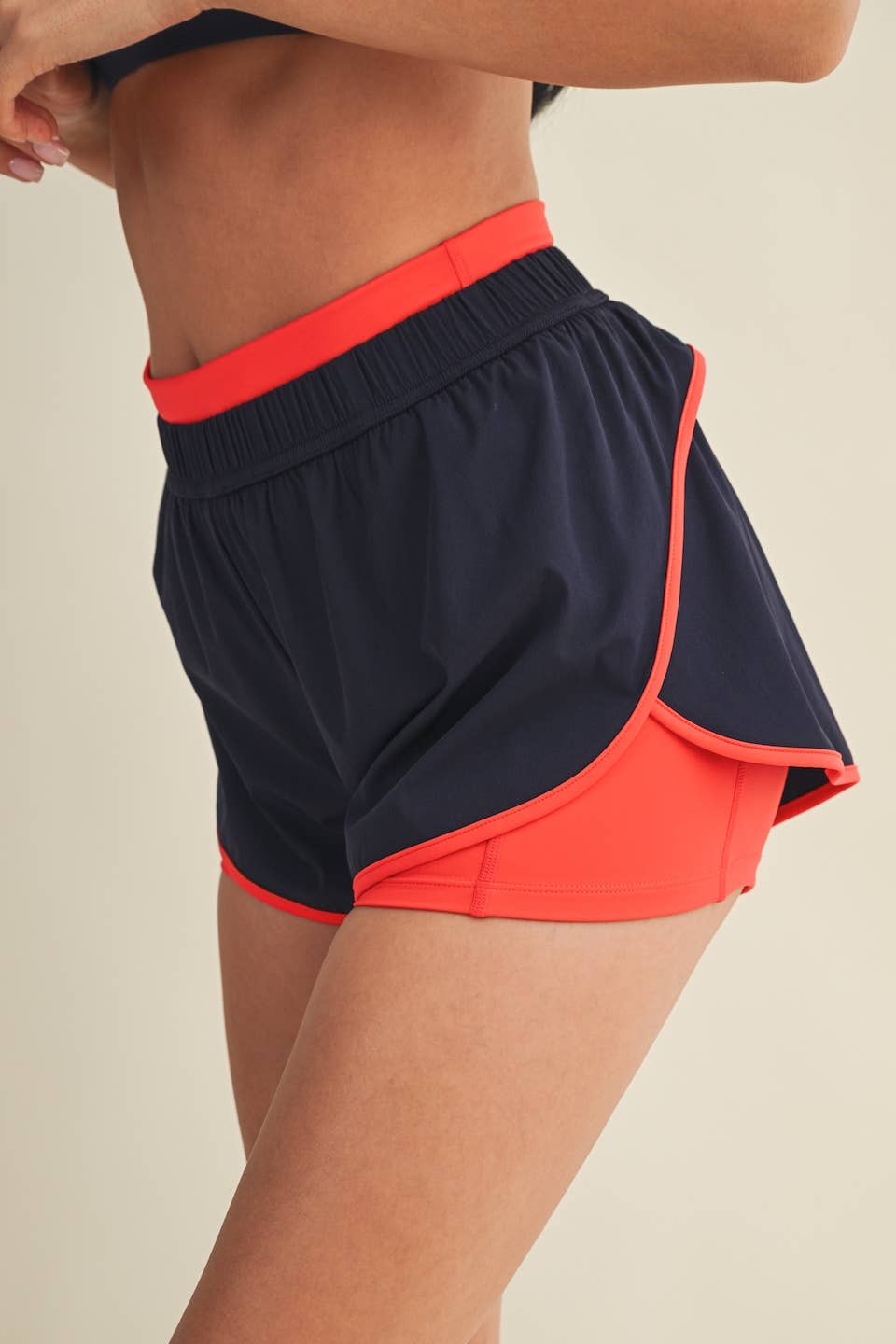 Double Layer Nylon Shorts