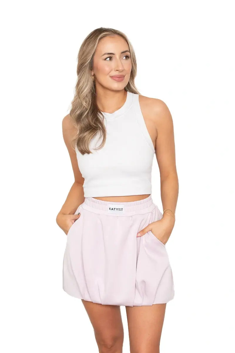 Mauve Mini Skort