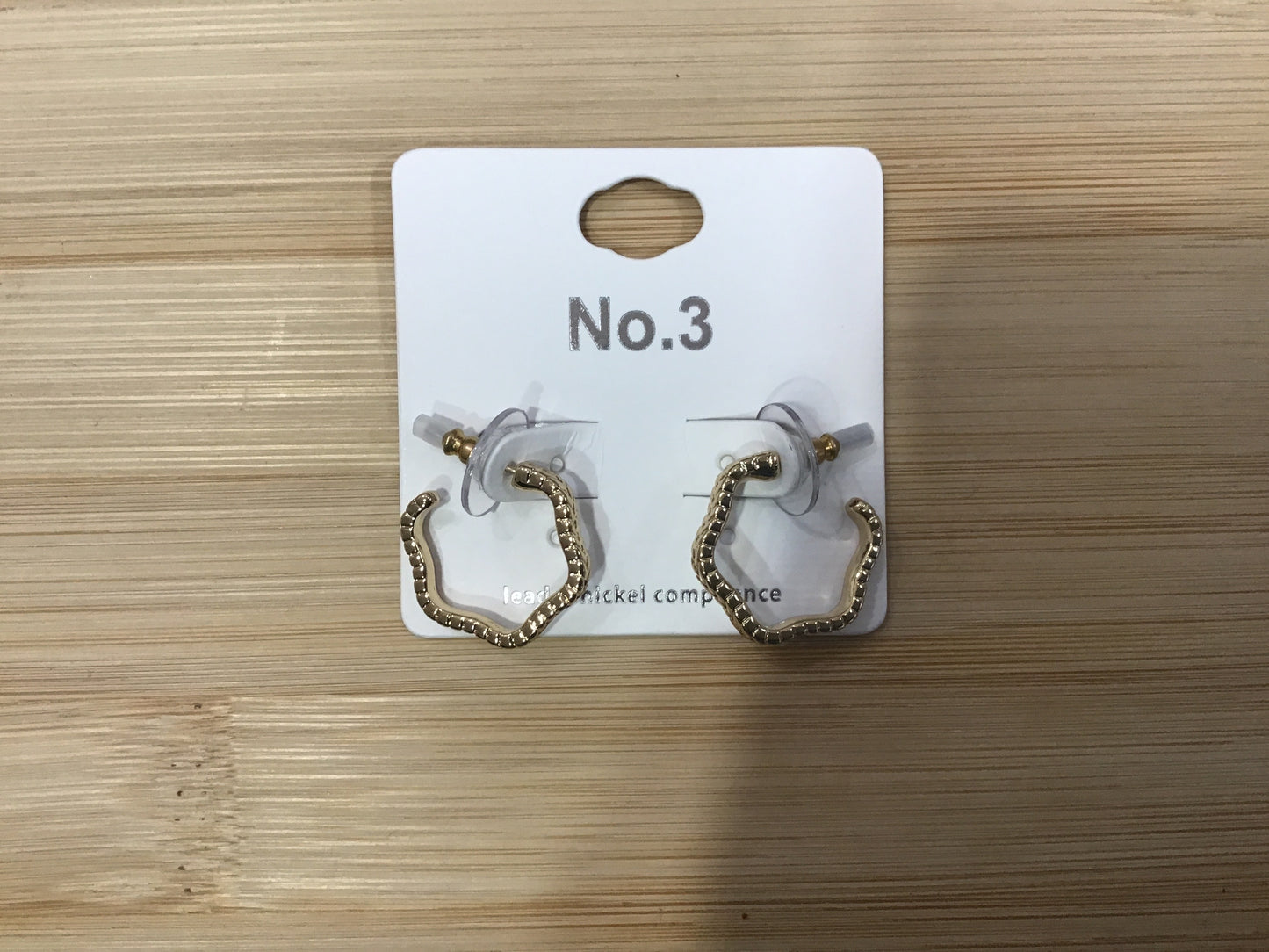 Braided Flower Stud Hoops