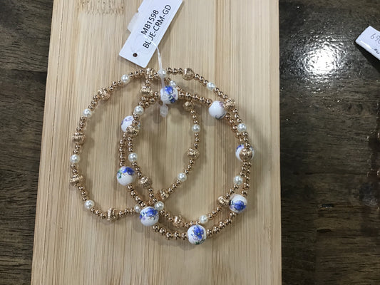 Floral Bracelet Set