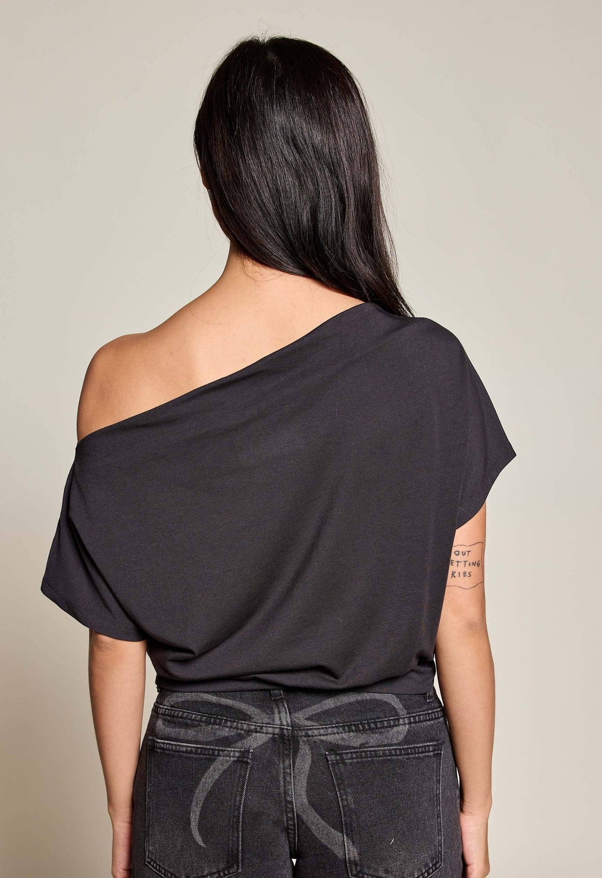 Asymmetrical One Shoulder Tee