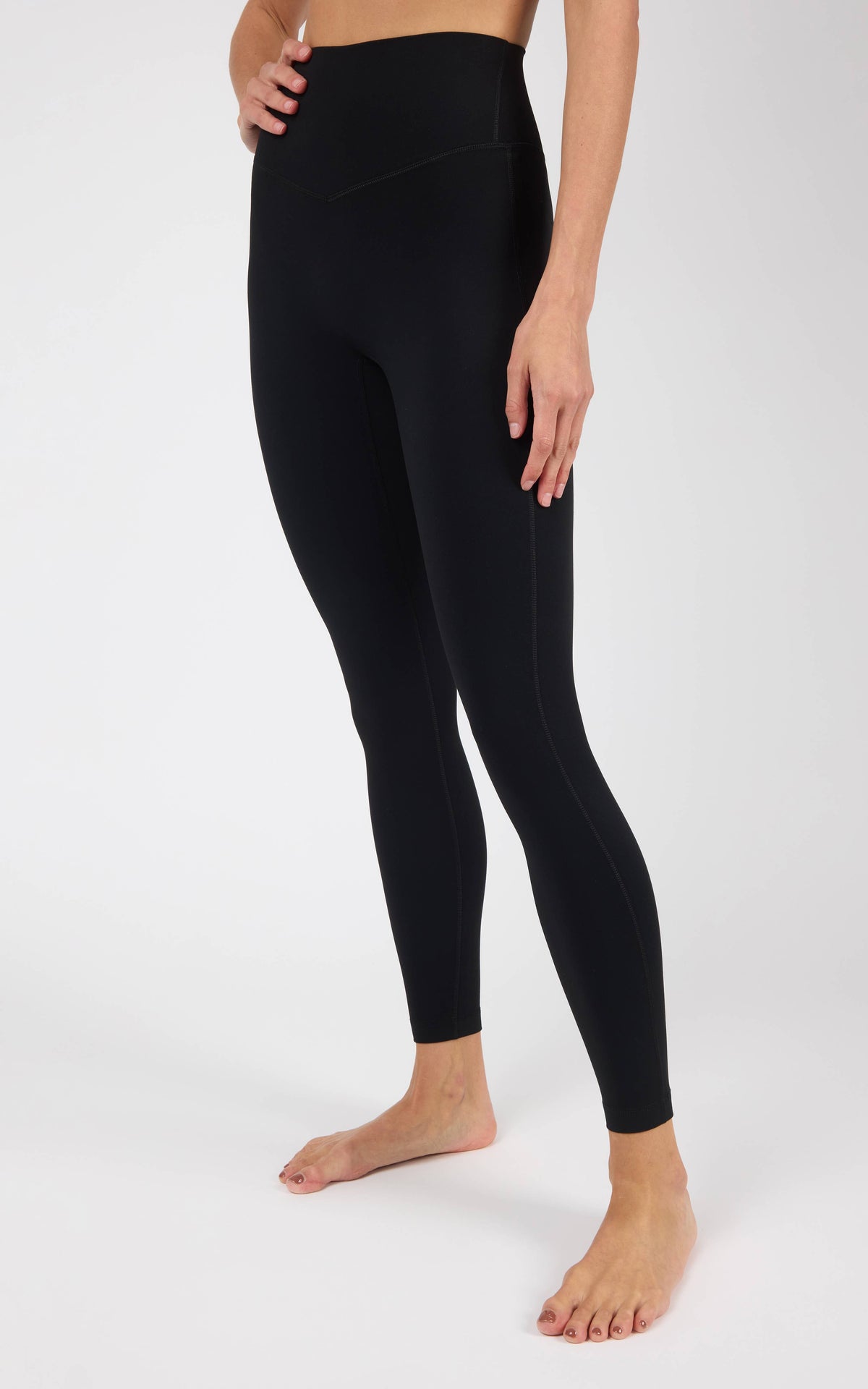 Women's Everyday Ankle Leggings with Contour V Back Detail