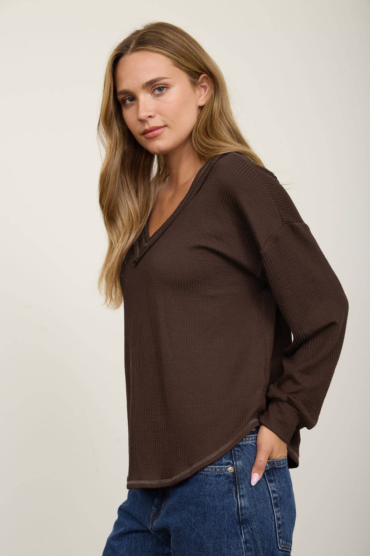 Amberly textured top