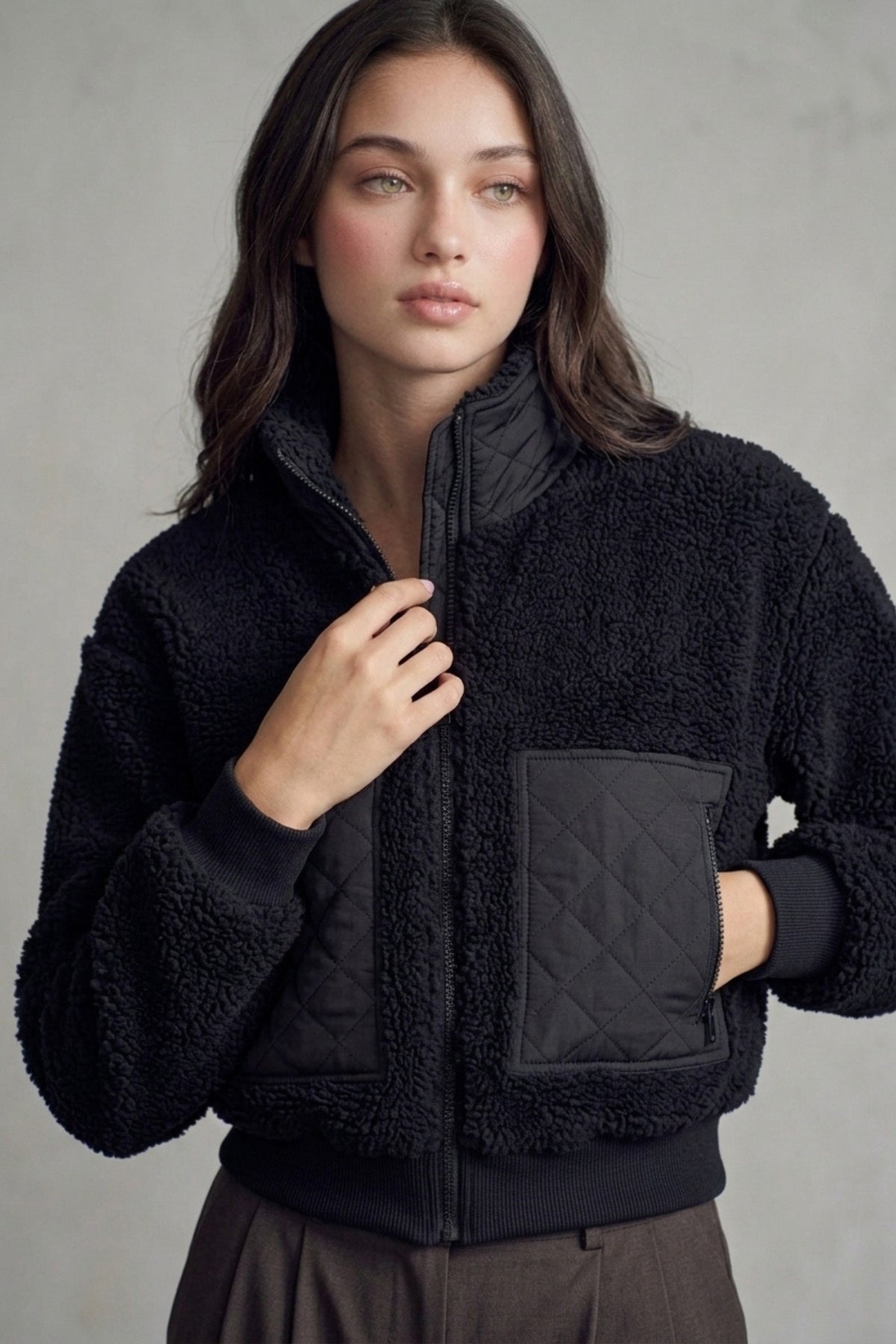 Sherpa Bomber Jacket