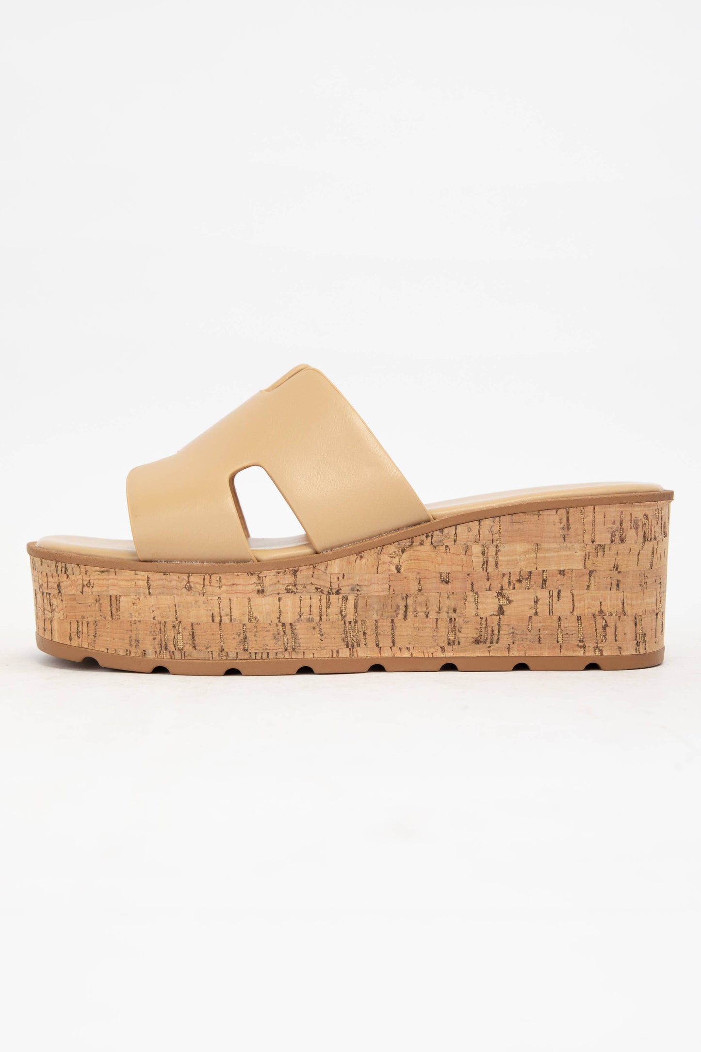 CUT OUT DESIGN UPPER PLATFORM WEDGE