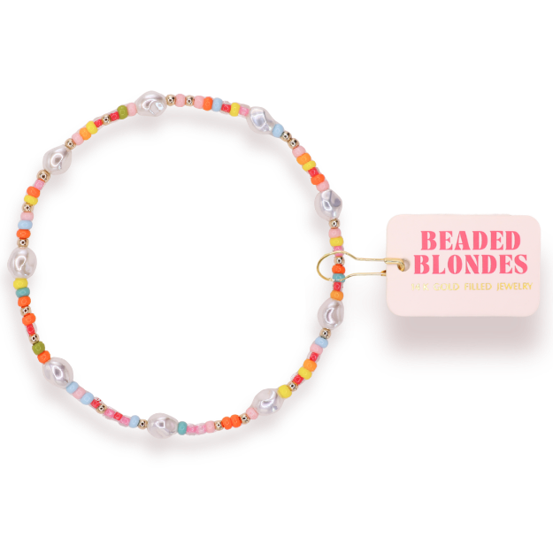 Snowcone Sprinkle Pearl Anklet