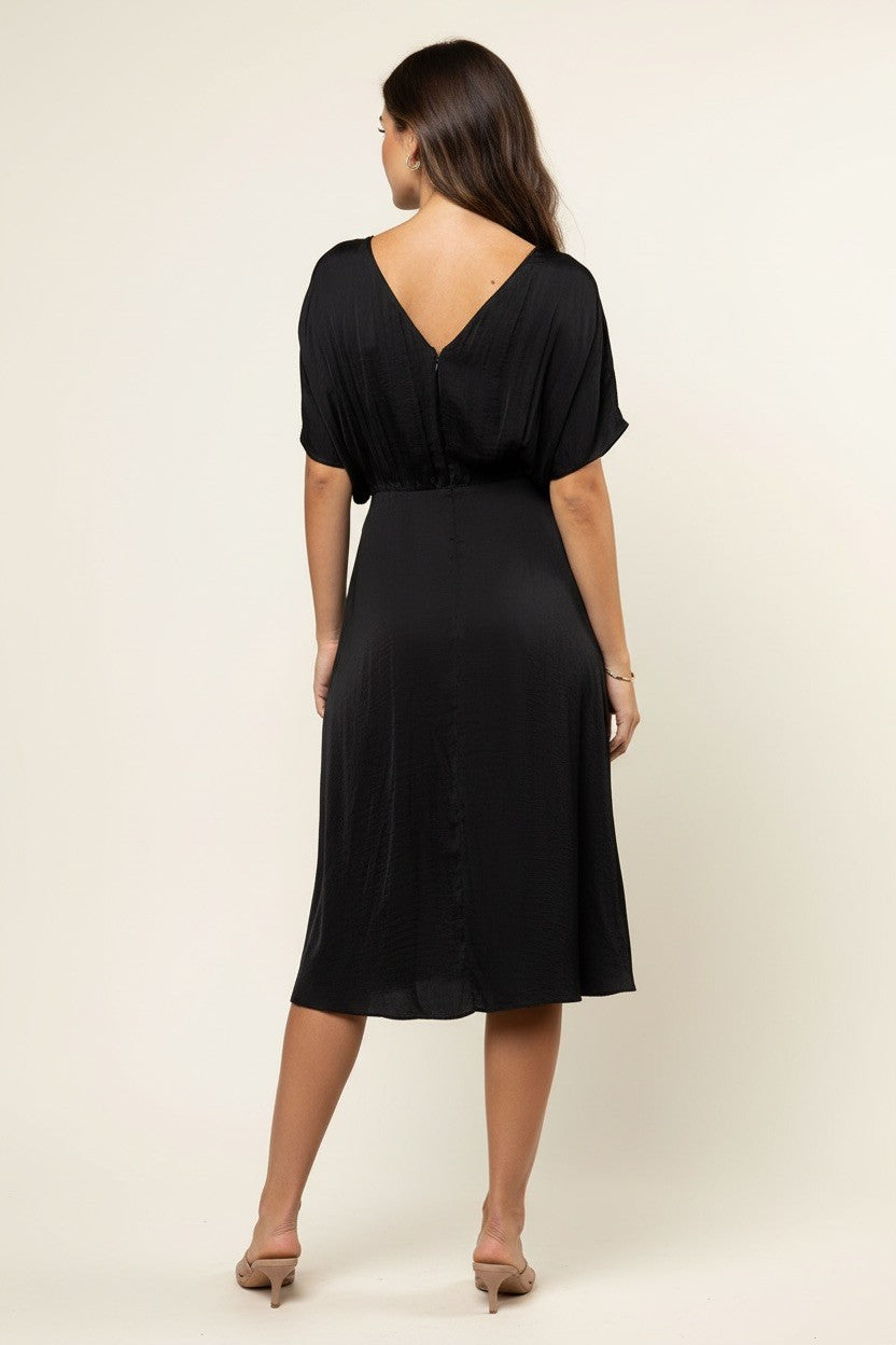 Ava boat neck dress