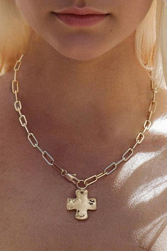 Cross Chain Necklace