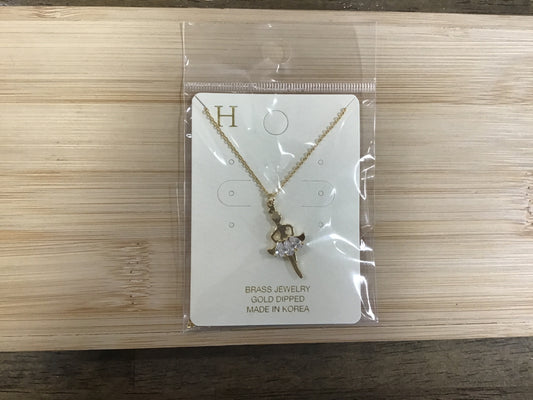 Ballerina Pendant Necklace