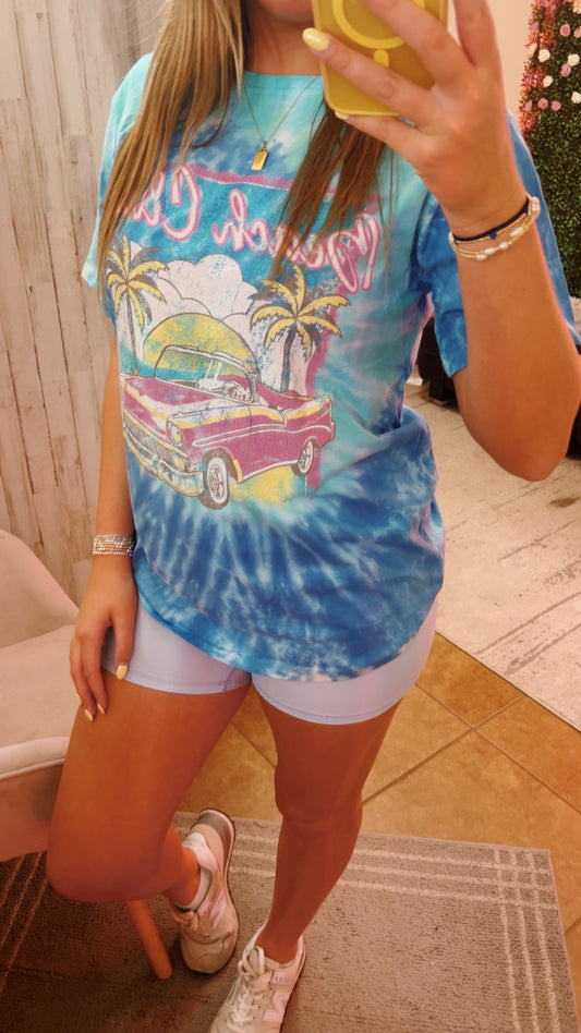 Beach club vintage tee