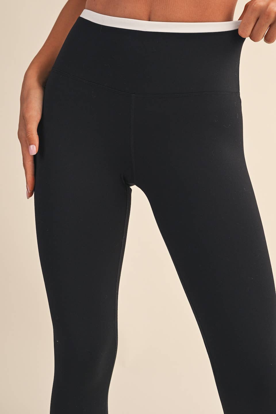 Contrast Binding Legging