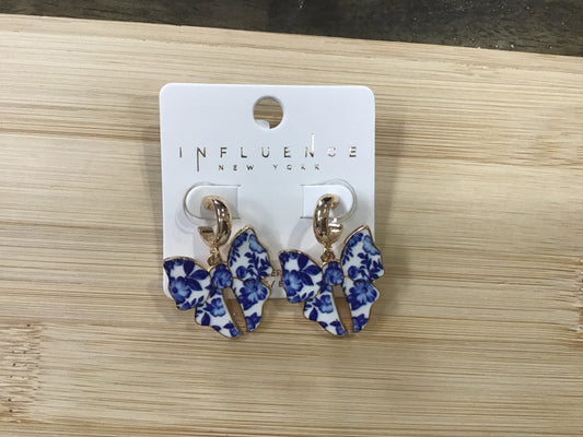 Floral Bow earrings