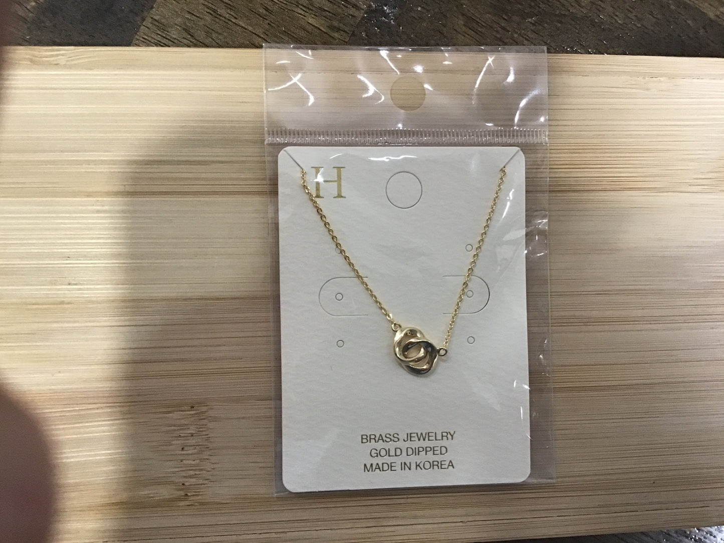 Ring Accent Necklace