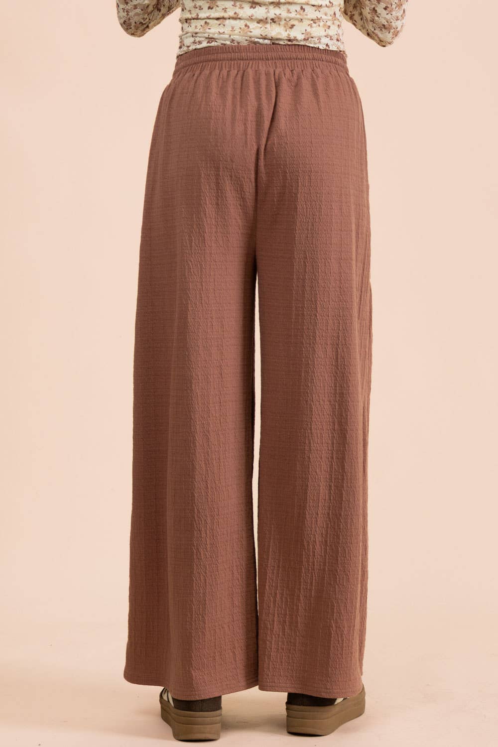 Wide Leg Comfy Knit Pants