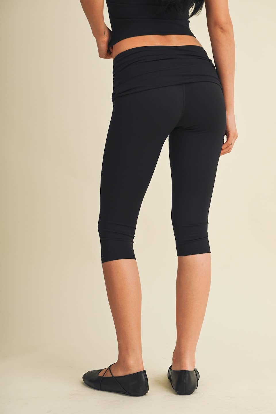 Foldover Capri Legging