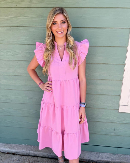 flowy doll dress