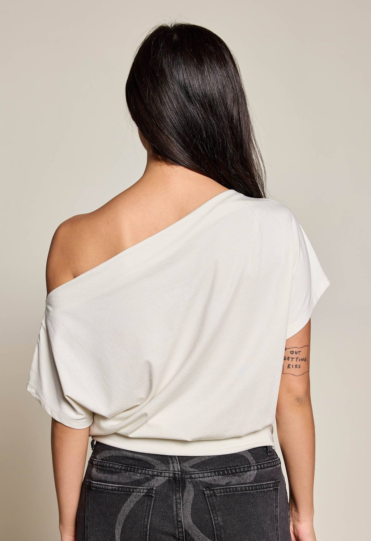 Asymmetrical One Shoulder Tee