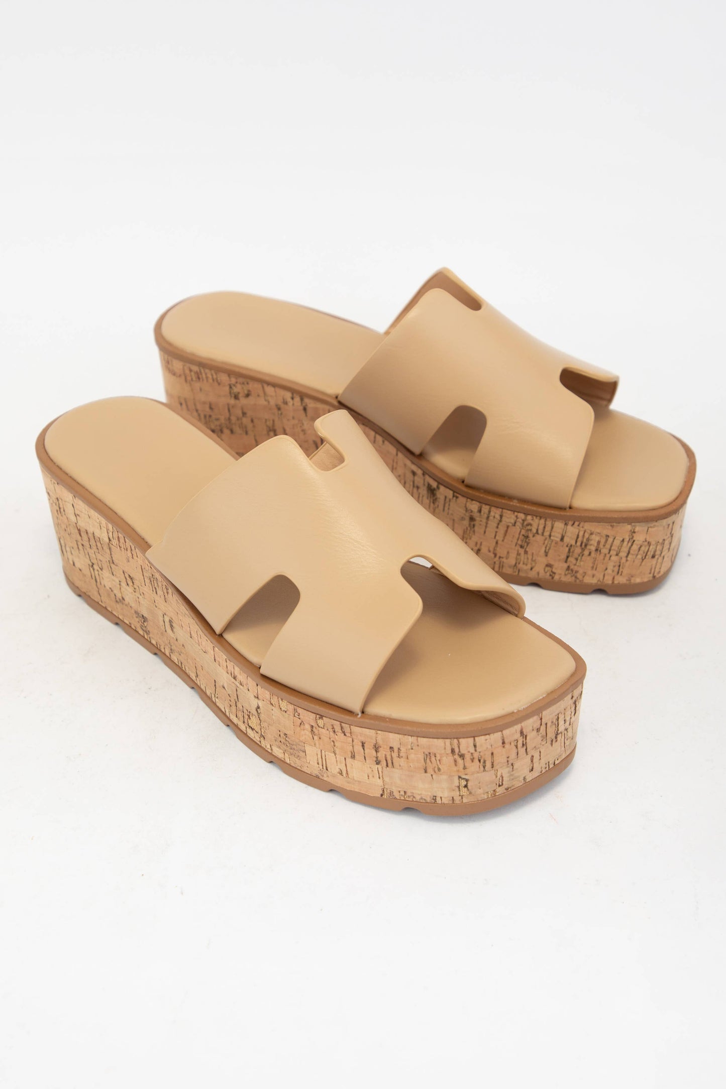 CUT OUT DESIGN UPPER PLATFORM WEDGE