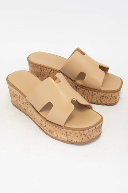 CUT OUT DESIGN UPPER PLATFORM WEDGE