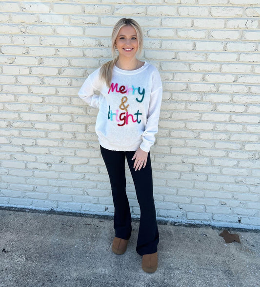 Merry And Bright Sweatshirt