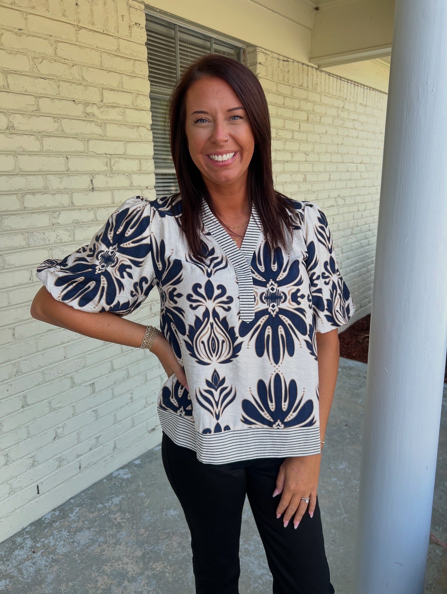 Lydia Square Neck top