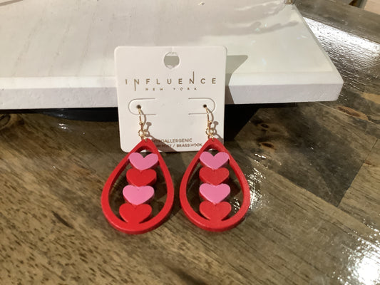 love letter earrings