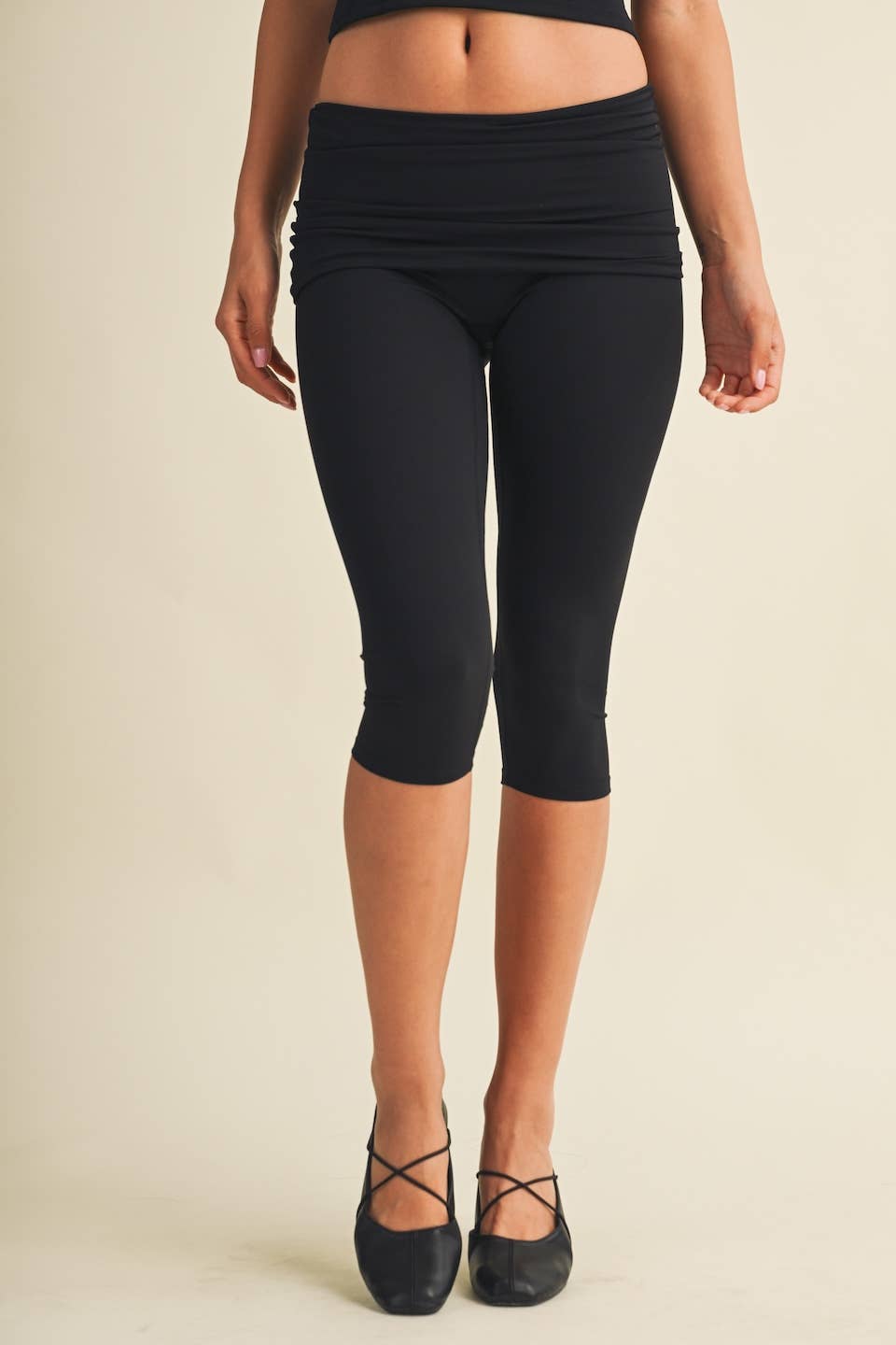 Foldover Capri Legging